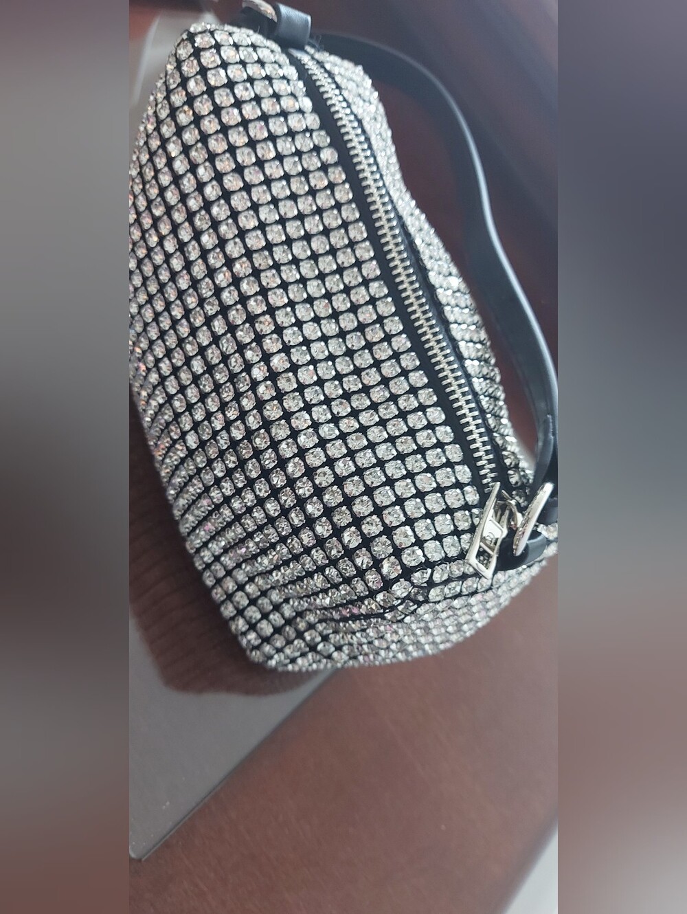 Silver Rhinestone Purse - Picture 6 of 9
